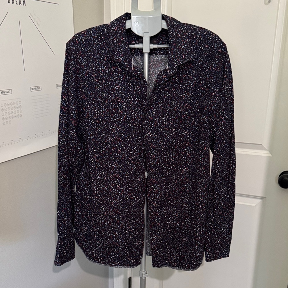 Cactus Premium Cotton Shirt with Floral Pattern